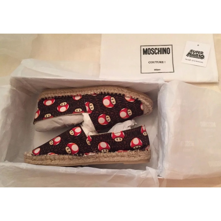 Ss16 Moschino Jeremy Scott Super Mario Shoes